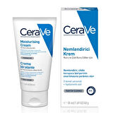 CeraVe Nemlendirici Yüz Ve Vücut Kremi - Kuru Ciltler İçin Seramid Ve Hyalüronik Asit İçerikli 50 ml