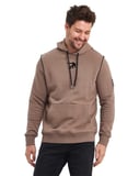 Snowboard Nakış Logo Baskılı Gri Sweatshirt