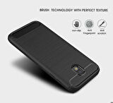 Samsung Galaxy J7 Pro Uyumlu Kılıf Zore Room Silikon Kapak Gri