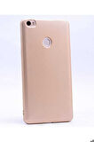 Xiaomi Mi Max Uyumlu Kılıf Zore Premier Silikon Kapak Gold