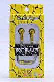 Zore GX-7703 Stereo Mp3 Kulaklık Sarı