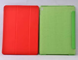 Samsung Galaxy Tab 3 Lite 7.0 T110 Uyumlu Zore Smart Cover Standlı 1-1 Kılıf Yeşil