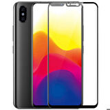 Xiaomi Mi 8 SE Uyumlu Zore Kenarları Kırılmaya Dayanıklı Cam Ekran Koruyucu Beyaz