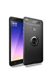 Xiaomi Mi Max 2 Uyumlu Kılıf Zore Ravel Silikon Kapak Siyah