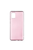 Samsung Galaxy A31 Uyumlu Kılıf Zore Premier Silikon Kapak Rose Gold