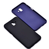 Samsung Galaxy J6 Plus Uyumlu Kılıf Zore Premier Silikon Kapak Mürdüm