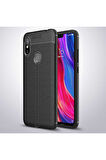 Xiaomi Redmi Note 6 Pro Uyumlu Kılıf Zore Niss Silikon Kapak Siyah