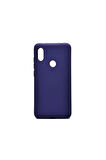 Xiaomi Redmi Note 6 Pro Uyumlu Kılıf Zore Premier Silikon Kapak Lacivert