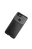 Xiaomi Mi 8 Lite Uyumlu Kılıf Zore Negro Silikon Kapak Siyah