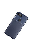 Xiaomi Mi 8 Lite Uyumlu Kılıf Zore Negro Silikon Kapak Lacivert