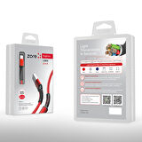 Zore LS63 Micro Usb Kablo Gri