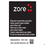 Galaxy Corby 2 S3850 Zore Quality Batarya