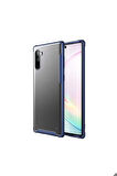 Samsung Galaxy Note 10 Uyumlu Kılıf Zore Volks Kapak Lacivert