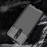 Xiaomi Redmi 8 Uyumlu Kılıf Zore Negro Silikon Kapak Kahverengi