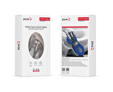Zore Lightning Focus Usb Kablo Mavi