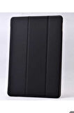Samsung Galaxy Tab S6 T860 Uyumlu Zore Smart Cover Standlı 1-1 Kılıf Siyah