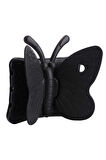 Apple iPad 2 3 4 Uyumlu Zore Butterfly Standlı Tablet Kılıf Siyah