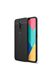 Oppo A9 2020 Uyumlu Kılıf Zore Niss Silikon Kapak Siyah