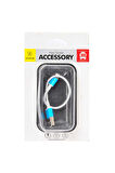 Zore Lightning Beyaz 25-30 Cm Kısa Usb Kablo