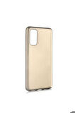 Samsung Galaxy S20 Uyumlu Kılıf Zore Premier Silikon Kapak Gold