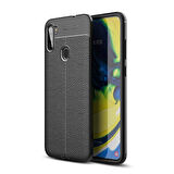 Samsung Galaxy M11 Uyumlu Kılıf Zore Niss Silikon Kapak Siyah