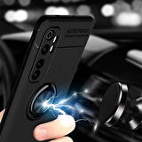 Xiaomi Mi Note 10 Lite Uyumlu Kılıf Zore Ravel Silikon Kapak Kırmızı