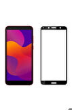 Huawei Y5P Uyumlu Zore Kenarları Kırılmaya Dayanıklı Cam Ekran Koruyucu