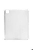 Apple iPad Pro 12.9 2020 (4.Nesil) Uyumlu Zore Kalemli Tablet Silikon Renksiz