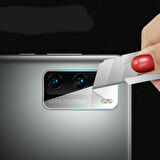 Huawei P40 Uyumlu Zore Nano Kamera Koruyucu