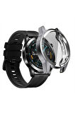 Huawei GT2 46mm Uyumlu Zore Watch Gard 02 Ekran Koruyucu Gri