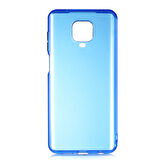 Xiaomi Redmi Note 9S Uyumlu Kılıf Zore Bistro Kapak Mavi