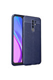 Xiaomi Redmi 9 Uyumlu Kılıf Zore Niss Silikon Kapak Lacivert