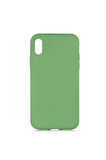 Apple iPhone XS Uyumlu Kılıf Zore LSR Lansman Kapak Açık Yeşil