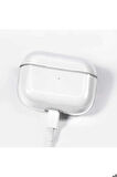Apple Airpods Pro Uyumlu Kılıf Şeffaf Sert Kristal Zore Airbag 14 Kılıf