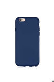 Apple iPhone 6 Uyumlu Kılıf Zore LSR Lansman Kapak Mavi