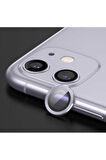 Apple iPhone 12 Mini Uyumlu CL-02 Kamera Lens Koruyucu Lila