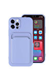 Apple iPhone 12 Pro Uyumlu Kılıf Zore Ofix Kapak Lila