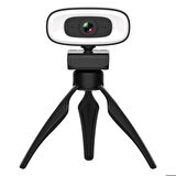 Zore PC-10 2K HD Görüntü Kaliteli Mikrofonlu Işıklı Tak Çalıştır Webcam