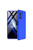 Xiaomi Mi 11i Uyumlu Kılıf Zore Ays Kapak Mavi