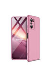 Xiaomi Redmi K40 Uyumlu Kılıf Zore Ays Kapak Rose Gold