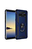 Samsung Galaxy Note 8 Uyumlu Kılıf Zore Vega Kapak Mavi