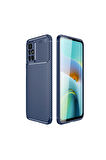 Xiaomi Redmi 10 Uyumlu Kılıf Zore Negro Silikon Kapak Lacivert