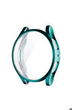 Samsung Galaxy Watch 4 Classic 42mm Uyumlu Zore Watch Gard 02 Koruyucu Silikon Koyu Yeşil