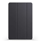 Xiaomi Mi Pad 5 Uyumlu Zore Smart Cover Standlı 1-1 Kılıf Siyah