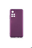 Xiaomi Redmi Note 11T 5G Uyumlu Kılıf Zore Premier Silikon Kapak Mürdüm