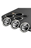 Apple iPhone 11 Pro Uyumlu CL-06 Kamera Lens Koruyucu Siyah