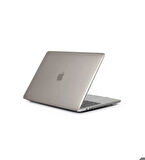 Apple Macbook 13.3' Air 2020 Uyumlu A2337 Zore MSoft Kristal Kapak Gri
