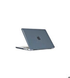 Apple Macbook 16.2' 2021 Uyumlu Zore MSoft Kristal Kapak Siyah