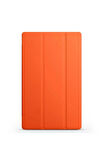 Lenovo M10 TB-X306F Gen.2 Uyumlu Zore Smart Cover Standlı 1-1 Kılıf Turuncu