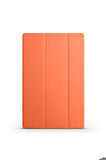 Samsung Galaxy Tab A8 10.5 SM-X200 (2021) Uyumlu Zore Smart Cover Standlı 1-1 Kılıf Turuncu